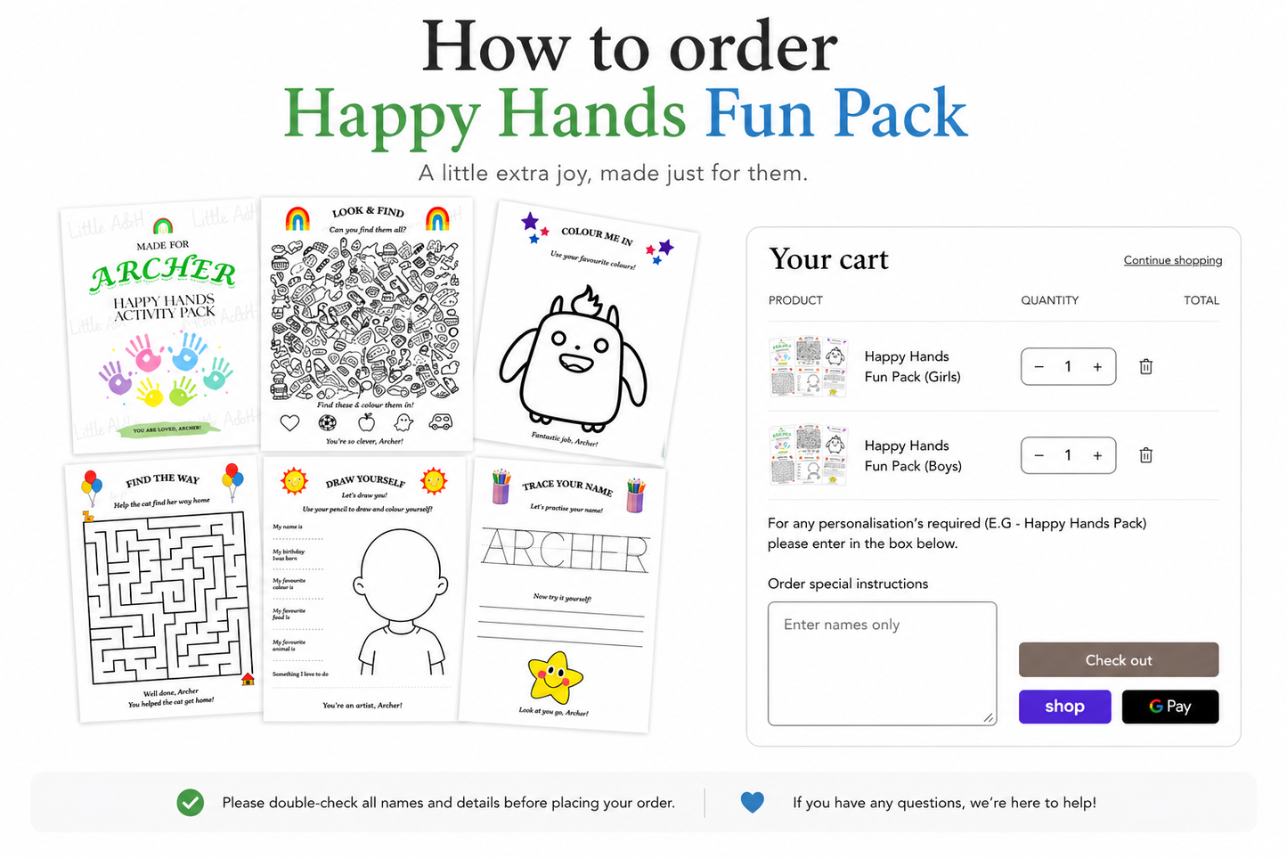Happy Hands Fun Pack